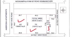 Land in Semmancheri