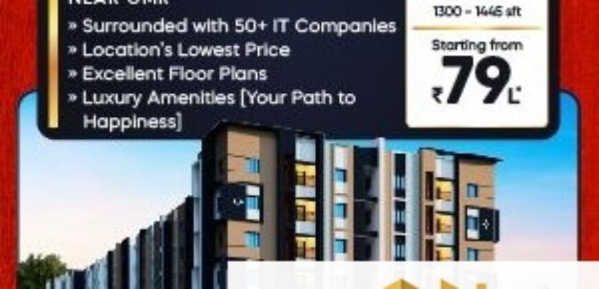 3BHK Apartment in Siruseri