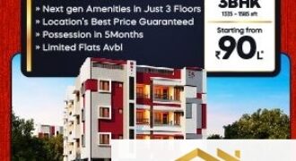 3BHK Apartment in Medavakkam